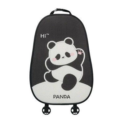 Cute Panda Car Seat Cushion, Seat cushion, seat cover - honeycomb-waving-panda-cushion-backrest