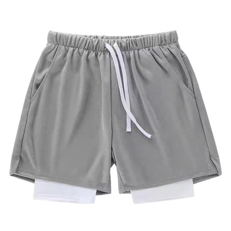 Solid Color American-Style Shorts for Men 2026 Summer Factory Wholesale New Sports Casual Fitness Training Shorts Men's Summer Style