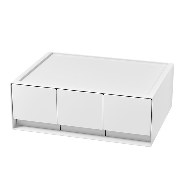 Plastic desktop storage box
