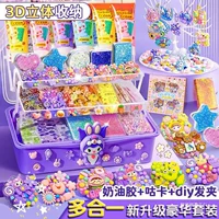 Оптовый набор кремового клея Goo Card для девочек, игрушки премиум-версии, полный набор для девочек и детей, дешевые карты Goo для игры