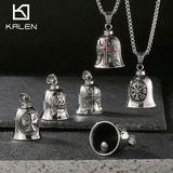 Ретро крылья ангела, колокольчик из нержавеющей стали, подвеска