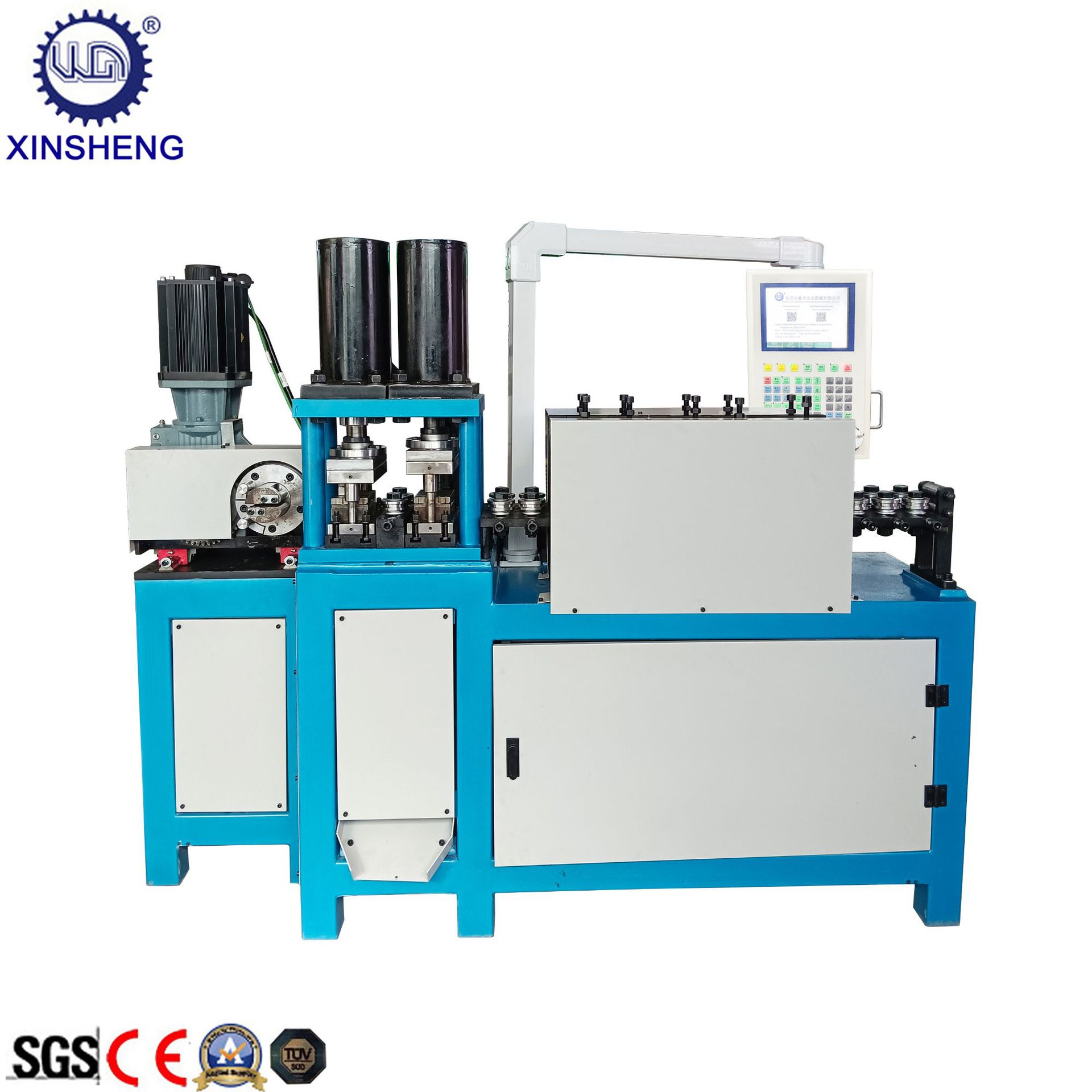 源头工厂专业生产管夹机 管箍抱箍卡管卡槽卡圈机械设备