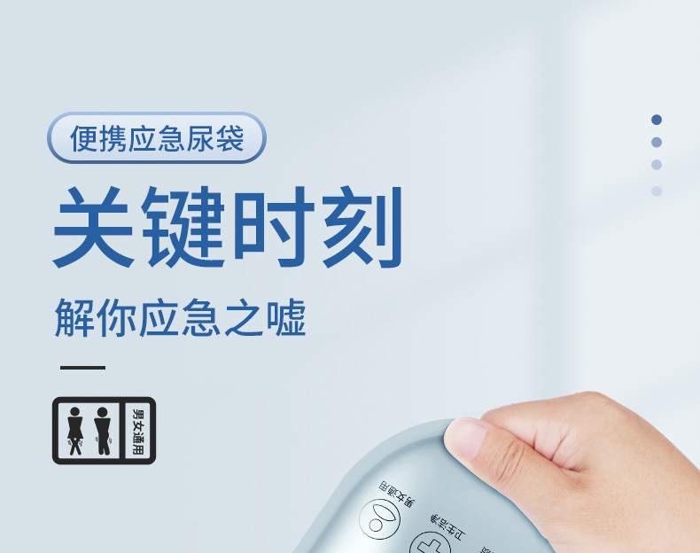 Disposable Emergency High-Speed Urinal Bag for Women, Portable Urinal for Women to Use in the Car