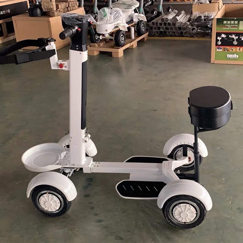 RETUOL Runtu four-wheel electric golf cart folding ball playing artifact golf course scooter can be exported across the border