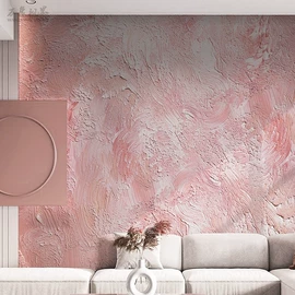 墙纸、壁纸;墙布;壁画