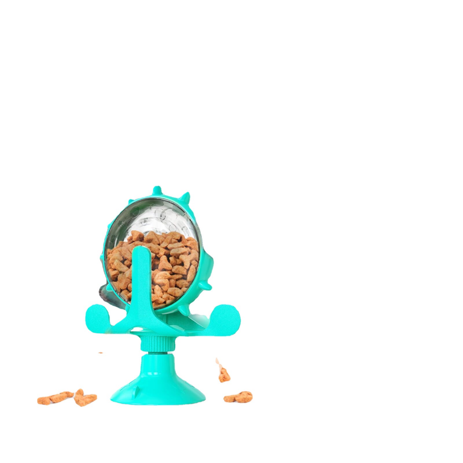Suministros para mascotas gato tocadiscos gato juguete divertido gato palo girando molino de viento fuga de alimentos juguete divertido gato palo divertido gato varilla de hacer dinero rueda