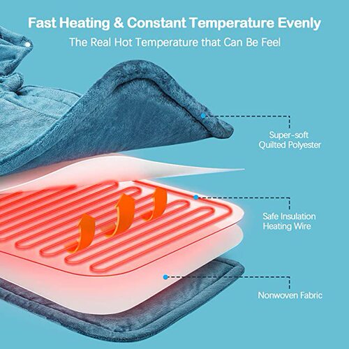 Cross-border heating physiotherapy waist shoulder knee hot compress heating pad heatingpad electric blanket heating gravity shawl