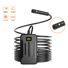 新款高清WiFi手握内窥镜双镜头8mm工业内窥镜 手持一体管道内窥镜