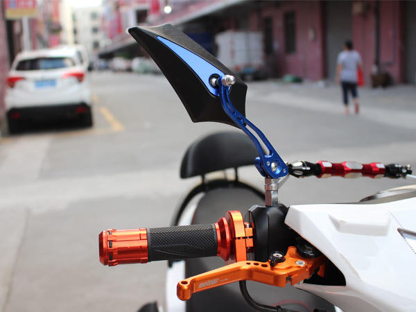 Pedal Electric Scooter Modified Rearview Mirror Reversing Mirror Electric Motorcycle 009 Ghost Fire Fu Xi Motorcycle Universal Rearview Mirror
