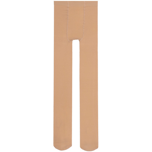 Single-layer sheer legwear for women—autumn and winter fleece-lined, extra-thick, ultra-natural skin-colored base socks that prevent snagging and come in a seamless pantyhose design.