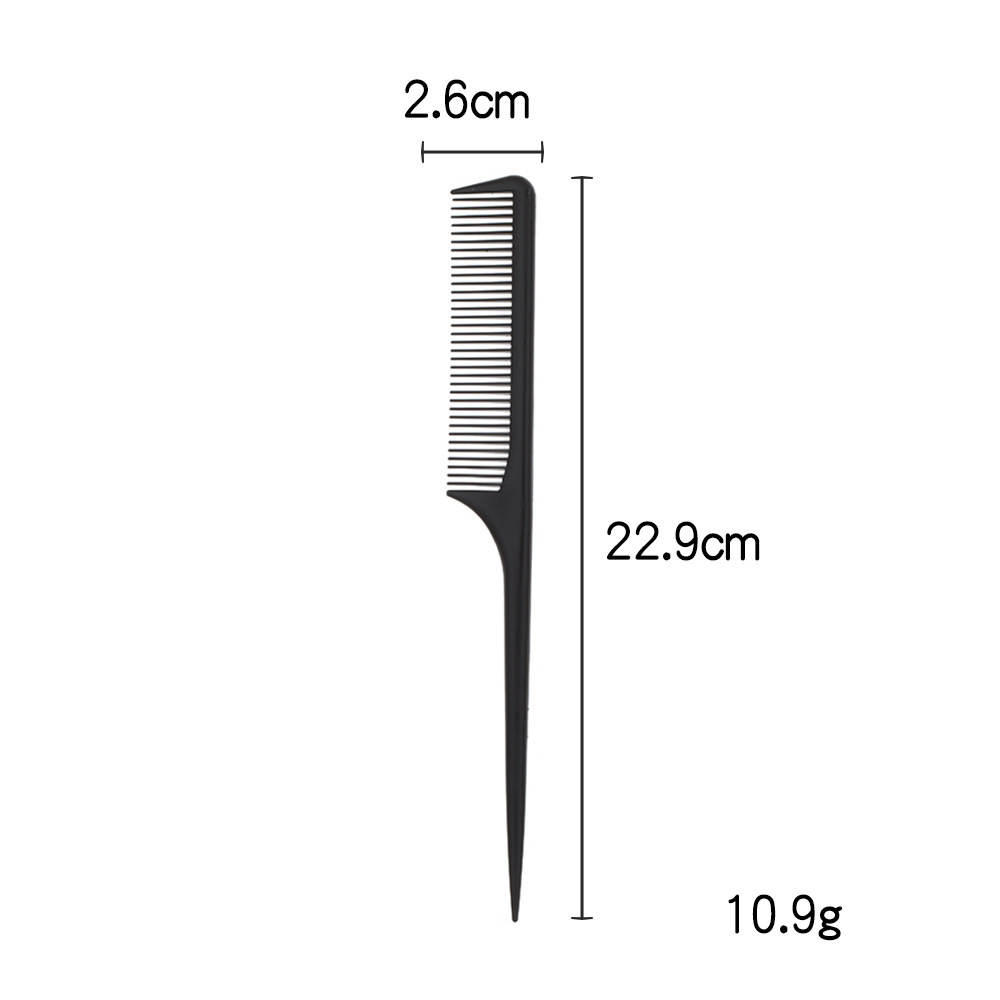 Pein de peluquería transfronterizo múltiples pein de peluquería especial pein de punta y cola doble propósito pein de aceite puede imprimir LOGO fijo de color