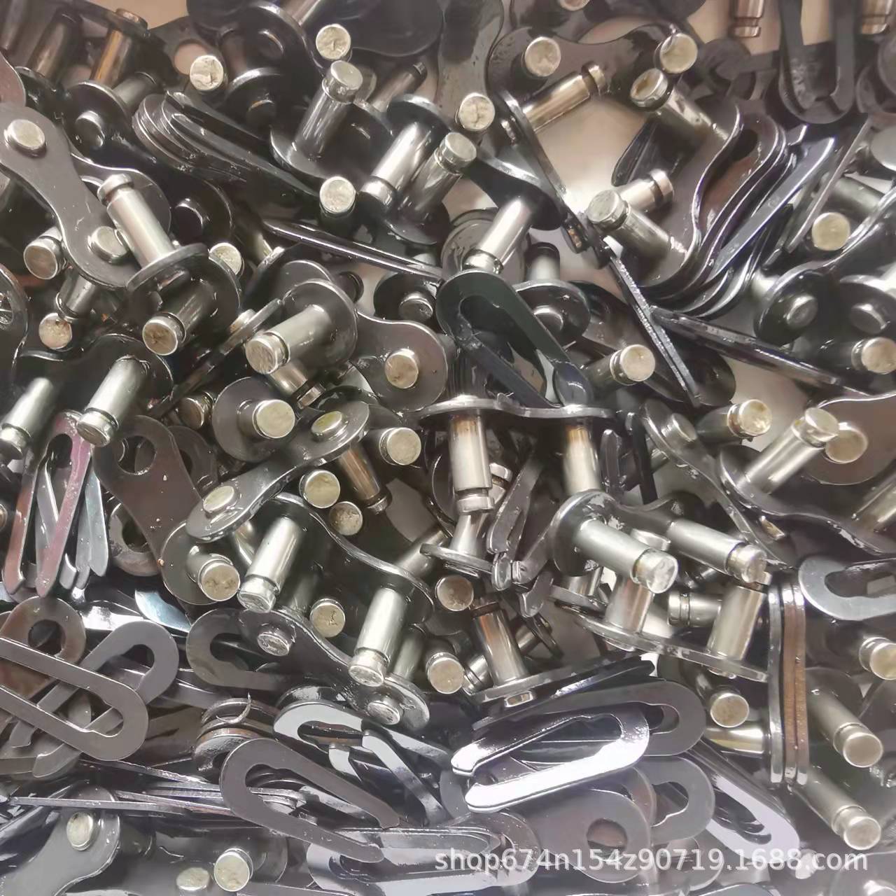 Venta al por mayor benfei engrosada bicicleta conector de cadena de coche eléctrico hebilla de cadena conector de cadena accesorios de la tarjeta mágica