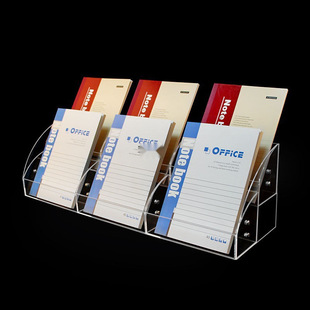 Display Stand Shelf Notebook Commissary Book Acrylic Acrylic Stand Postcard Stationery Store Stationery Notebook