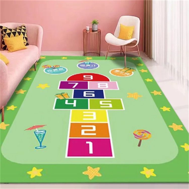 Bedroom Carpet Floor Mat Bedside Blanket Simple Home Cartoon Living Room Coffee Table Sofa Mat Tatami Bed Front Carpet
