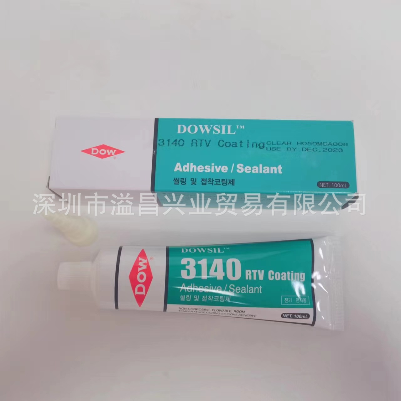 道康宁 Dowsil 3140 电器电子工业 半透明粘合剂涂料 小支装