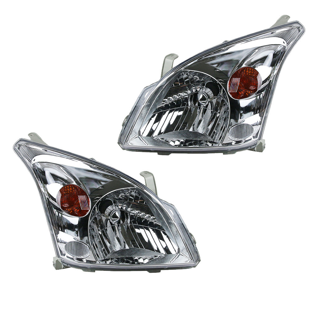 Aplicable a TOYOTA 03 - 09 PRADO 2700 4000 semieconjunto de faro delantero iluminación delantera cubierta