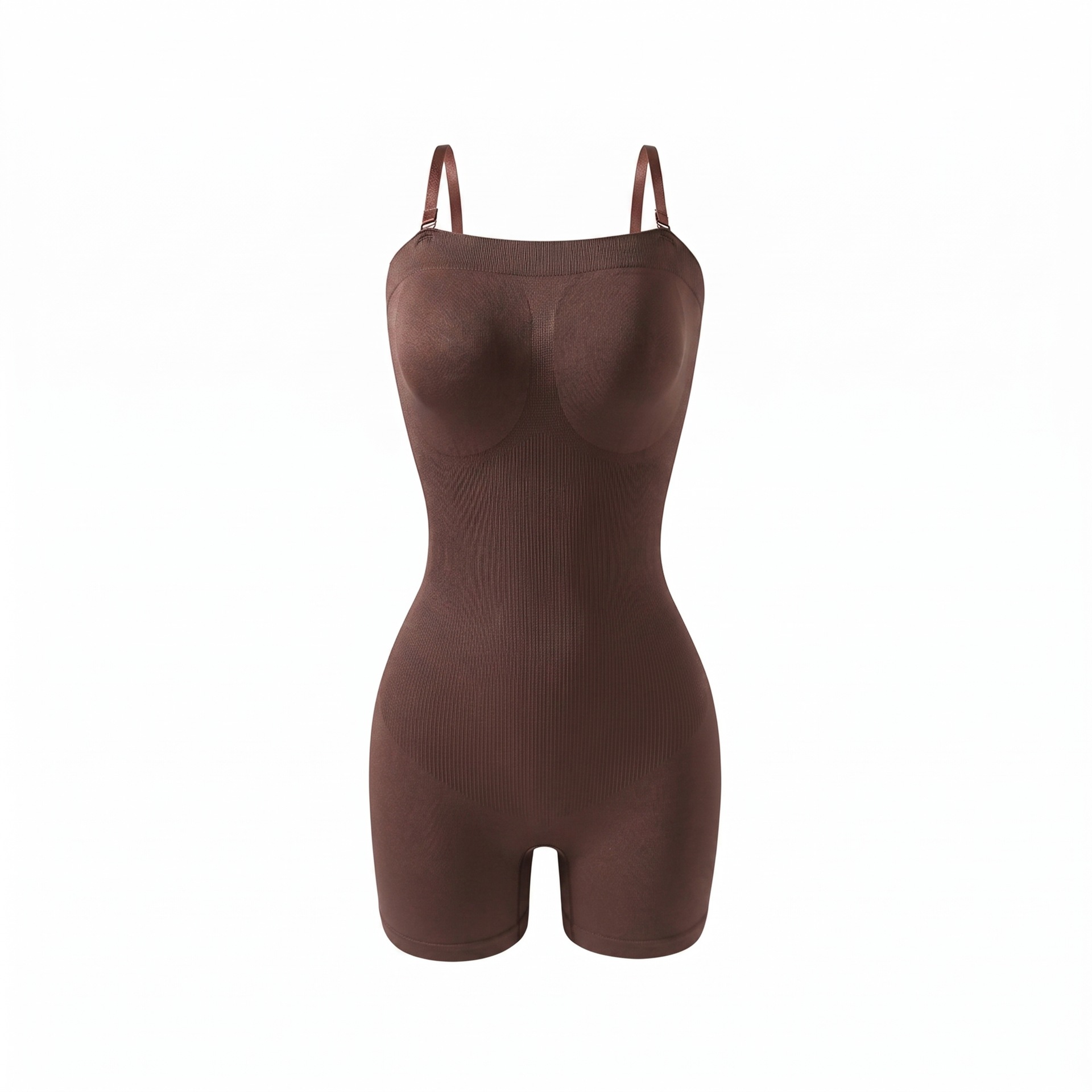 Body Moldeador Strapless con Tirantes de Nylon Sin Marcas Control de Abdomen