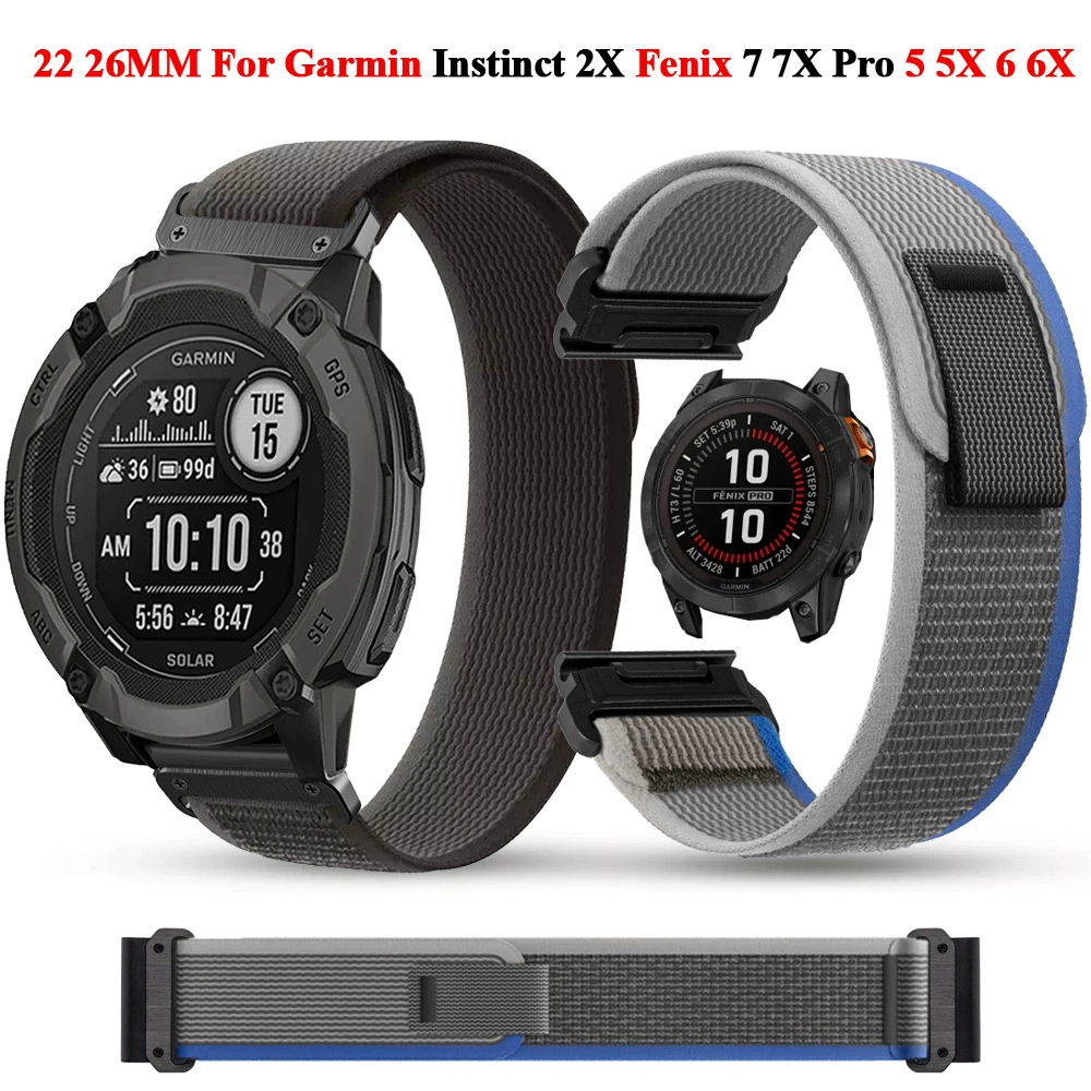 [22 26мм ремешок QuickFit сменный для часов Garmin Inst]