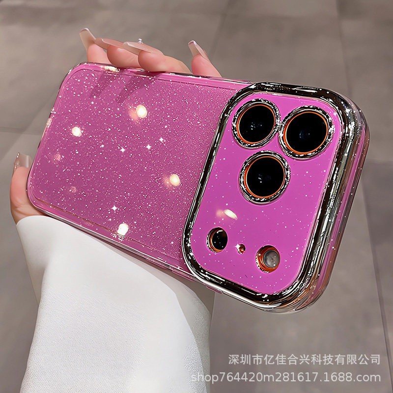 gelatina de polvo flash segundos 17 ventanas para iPhone 16 próomax teléfono móvil Apple 17 cubierta roja en línea