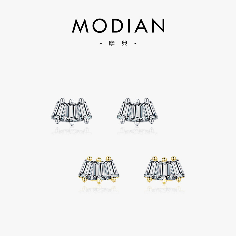 Geometric square elegant earrings