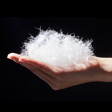 寒羽莱羽绒工厂国标90普白鸭绒羽绒制衣填充物羽毛成品批发自充绒