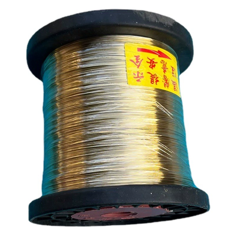 Поставка желтого 0,5 мм стальной проволоки инженерной линии строительства оцинкованной стальной трос жесткий висит провод Лифт резьбы инженерной линии