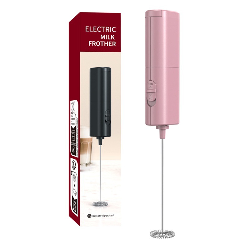 Xi Yin caliente portátil de acero inoxidable 304 mano de obra-ahorro de mano licuadora café Espumador de leche eléctrica