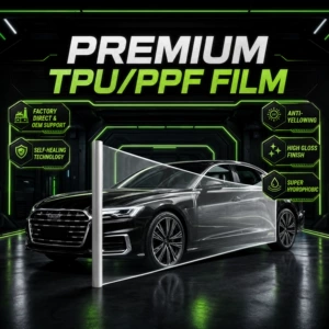 Carppffilm 7.5Mil6.5Mil Thickness Tpu Car Wrap Film Ppf Transparent Car Wrap Film Car Film