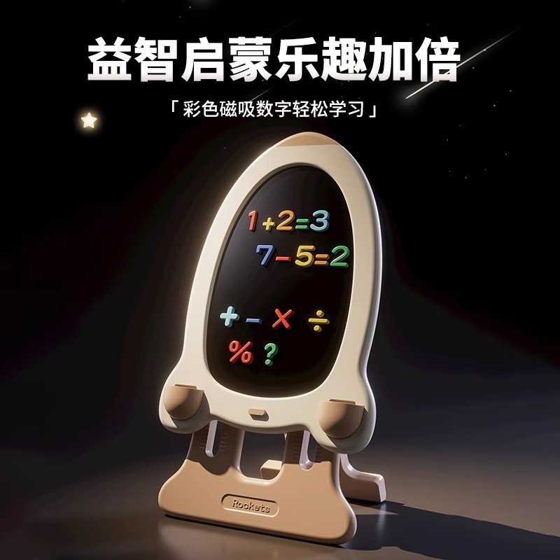 Spot juguetes LCD tipo soporte para niños pintura de graffiti magnético pizarra pequeña sin polvo tablero de dibujo de arte de escritura