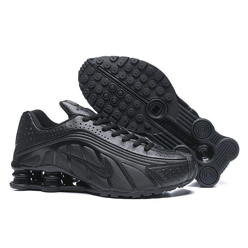 SHOX/R4NIKE 고품질 올블랙