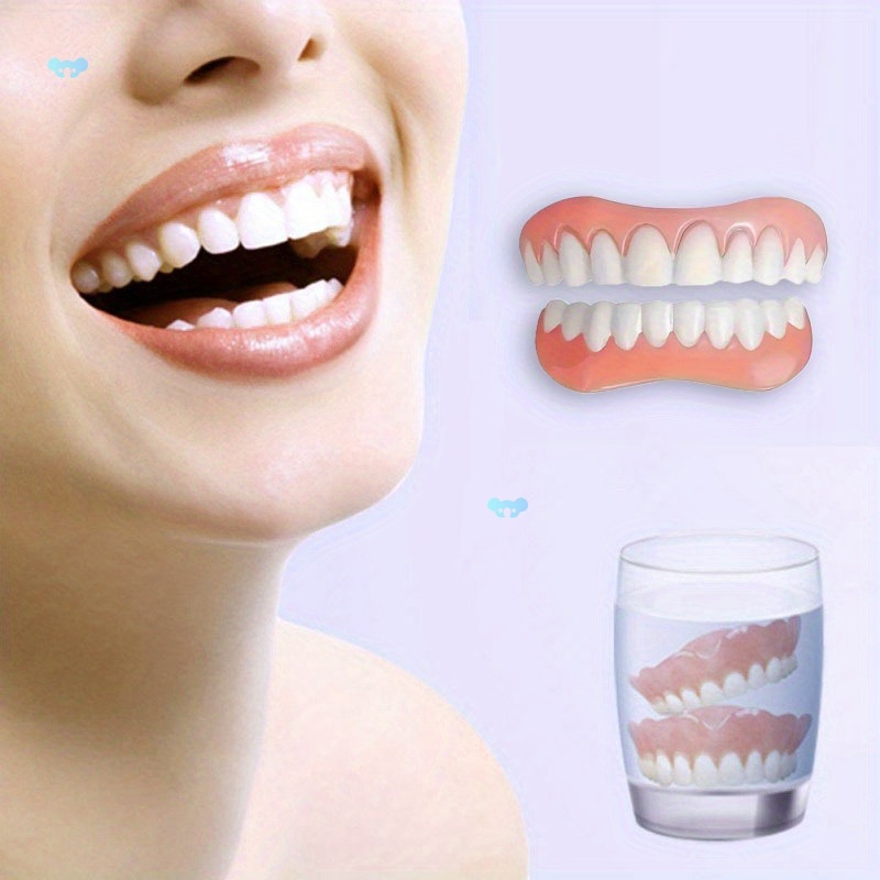 Magical Silicone Denture sets 2/4 sets Easy to Wear Super