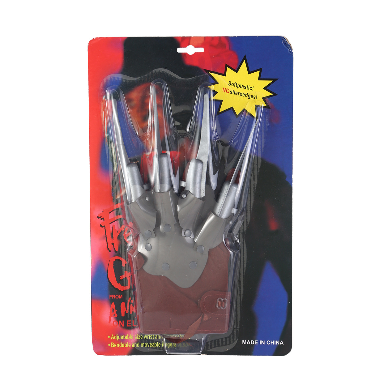 Halloween Wolverine guantes fantasma garra mano guantes mascarada rendimiento traje de los hombres pata rendimiento apoyos