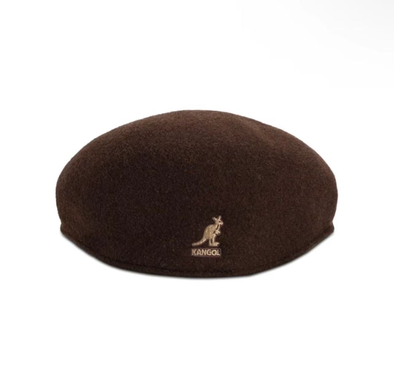 Kangol Wool 504 Flat Cap Espresso