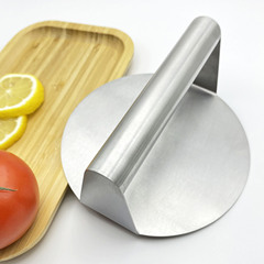 不鏽鋼壓肉器肉餅壓方形圓形壓肉板漢堡壓肉器壓肉板源頭廠家