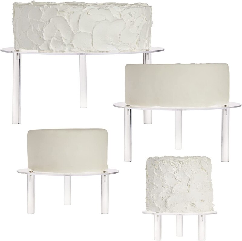 Wedding Cake Rack Acrylic Cupcake Rack for Dessert Table, Transparent Cake Acrylic Factory