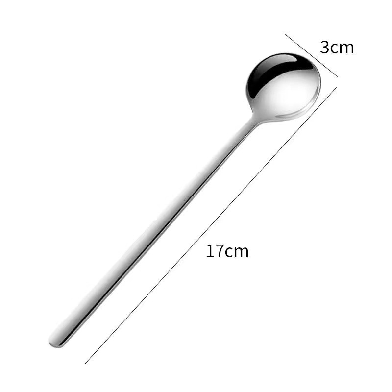 17cm 작은 원형 스푼 [실버]