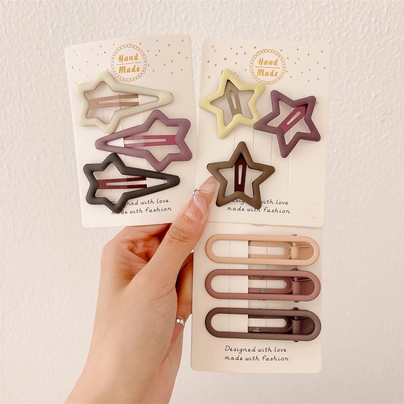 Meilad clip para el cabello para mujeres 2025 nuevo red lateral bang clip para el cabello frente clip para el cabello BB clip para el cabello