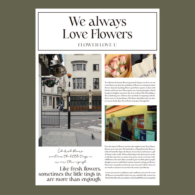 Papel de embalaje de estilo Maillard periódico de papel de flores de papel de embalaje de flores de alta calidad impermeable paquete de flores periódico inglés