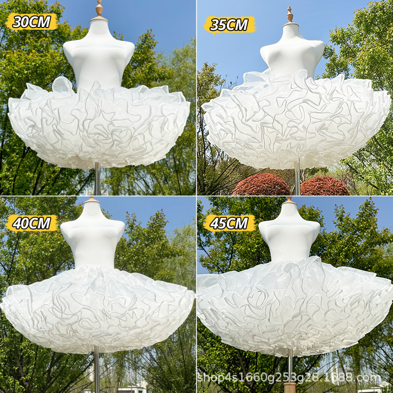 Bust Lolita Violent Flying Tutu Skirt Dog Short Cos Inner Petticoat Carmen Support Cloud Support Can Be Worn Outside