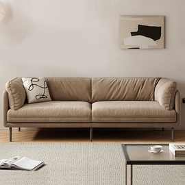 北欧沙发客厅小户型沙发组合意式轻奢双人小沙发现代简约布艺沙发