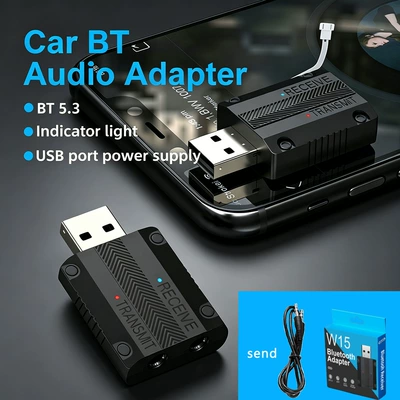Car Bluetooth 2-in-1 Converter, FM Modulyator
