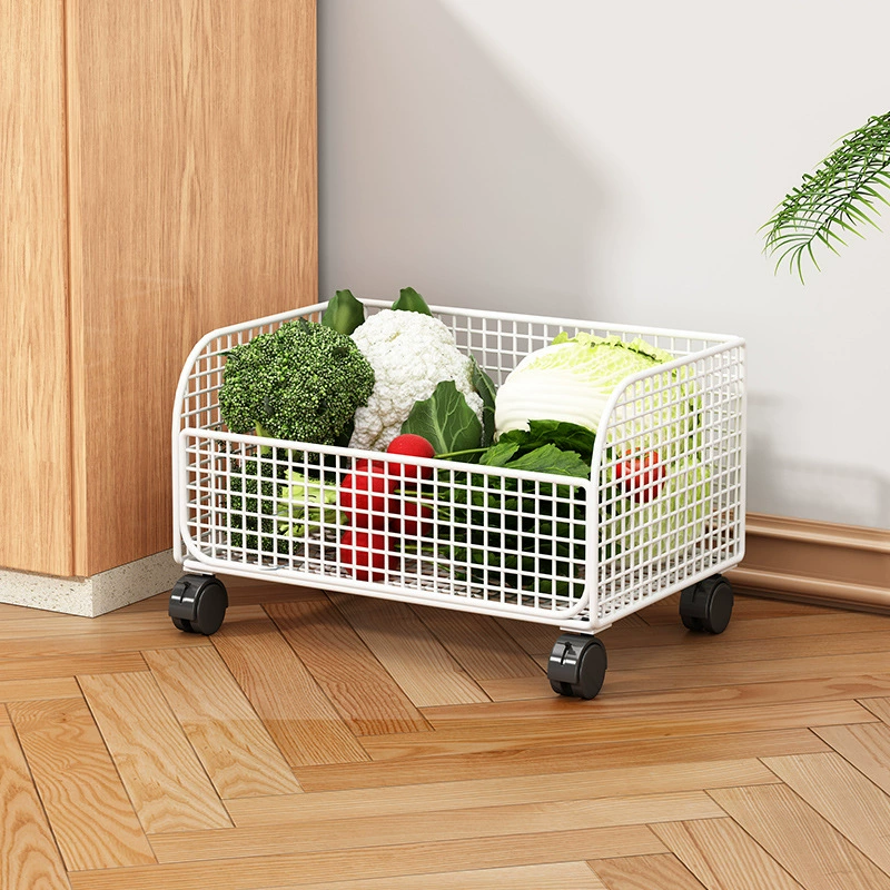 Кухонная корзина для хранения овощей, многослойная напольная столешница, бытовая корзина для фруктов, овощей, многофункциональная тележка для хранения имбиря и чеснока