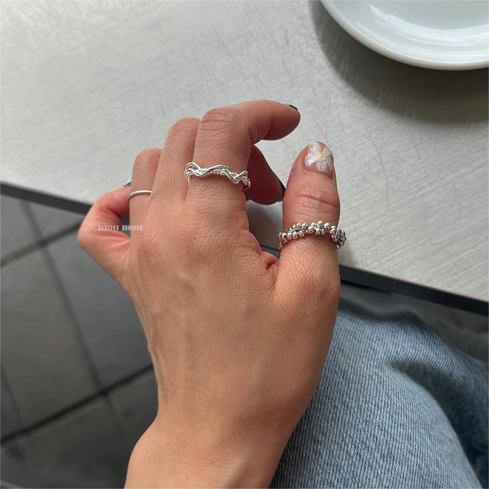 6g Weight Open Rings Classification 1 Piece Quantity Holiday, Travel, Daily Occasion 925 Sterling Silver Material Heart Shape Pattern Women's Gender Casual, Elegant, Streetwear Style 925 Sterling Silver Heart Shape Open Rings 6