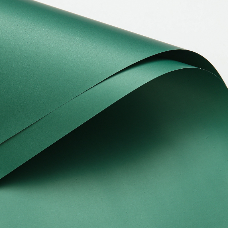 Papel de embalaje de flores al por mayor material de floristería ramo material de papel de embalaje material de embalaje papel de embalaje impermeable papel de doble cara bicolor Ouya