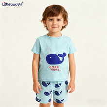 �羳Little buddy��ͯ��װ��װ�¿�ŷ����Сͯ��������Բ��T����