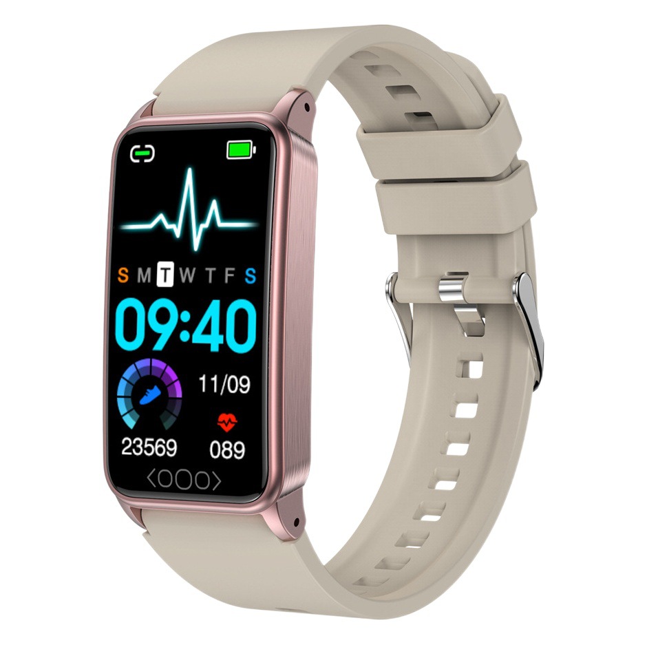 Transfronterizo nuevo TK71Pro reloj inteligente ECG no invasivo glucosa en sangre Frecuencia Cardíaca presión arterial oxígeno monitoreo pulsera deportiva