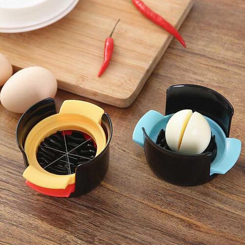 Egg cutter three-in-one fancy egg cutter stainless steel egg goose egg fruit tofu glass egg preserved egg slicer