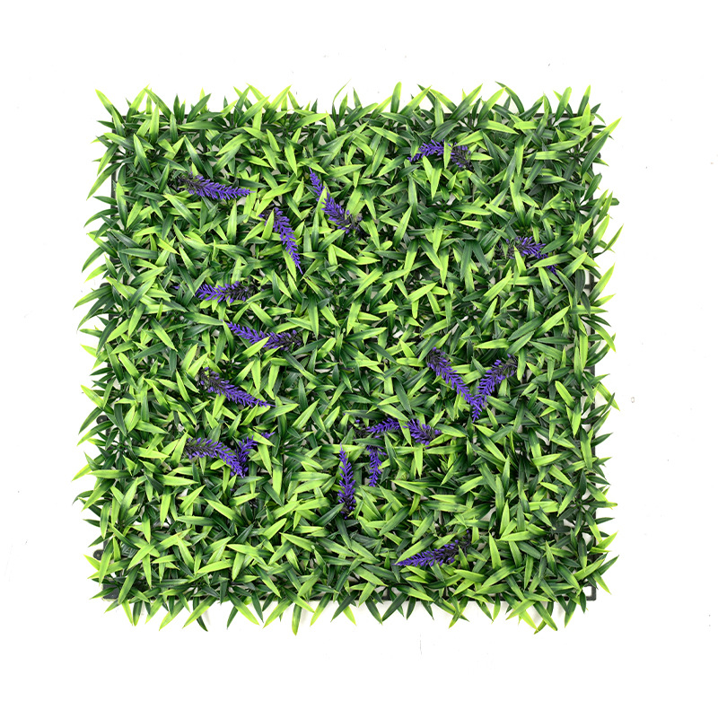 Planta artificial de pared eucalipto Milan plástico falso césped Fondo planta verde pared centro comercial puerta decoración tienda al por mayor