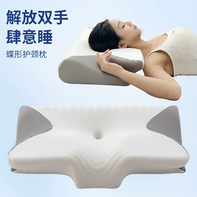 Новая трансграничная подушка с эффектом памяти, роговая подушка, подушка из пены с эффектом памяти, медленное восстановление, подушка из пены с эффектом памяти с нулевым давлением