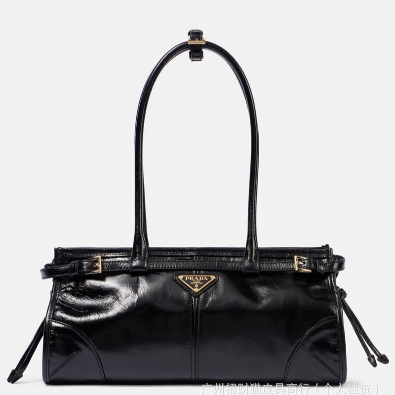 New Style P Family Mobile Bag Fashionable All-match Oil Wax Leather Long Handle Underarm Bag Large Capacity Portable Shoulder Crossbody Women's Bag New Style P Family Mobile Bag Fashionable All-match Oil Wax Leather Long Handle Underarm Bag Large Capacity Portable Shoulder Crossbody Women's Bag